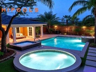 Luxury swimming pool idea