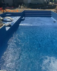 Custom pool design and installation5