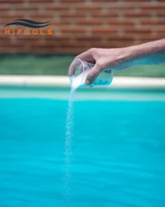 water pool testing and equipment checks.