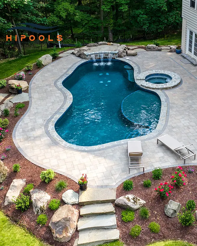 Beautifully designed eco-friendly pool