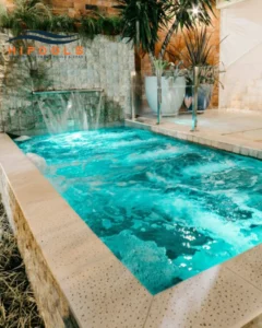 Natural Stone Plunge Pool in Swan Valley.