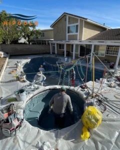 pool installation timeline